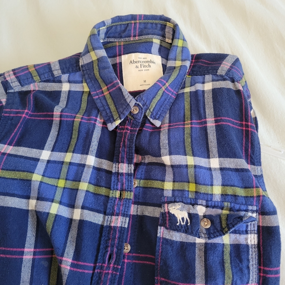 Abercrombie flannel shirt